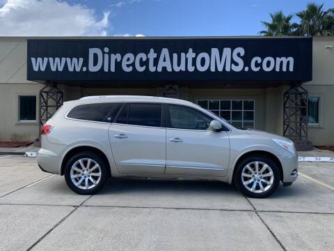 2016 Buick Enclave for sale at Direct Auto in D'Iberville MS