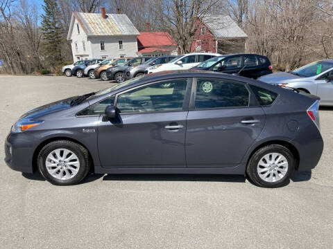 2012 Toyota Prius Plug-in Hybrid for sale at MICHAEL MOTORS in Farmington ME