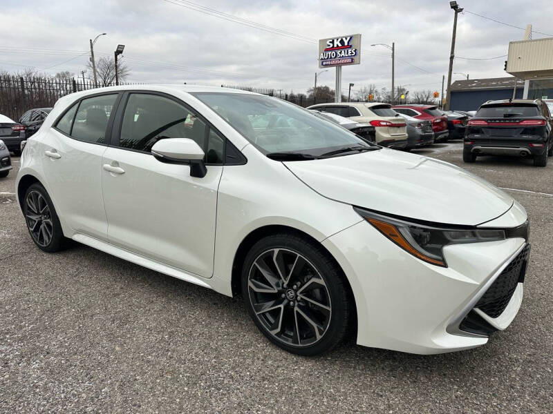2020 Toyota Corolla Hatchback for sale at SKY AUTO SALES in Detroit MI
