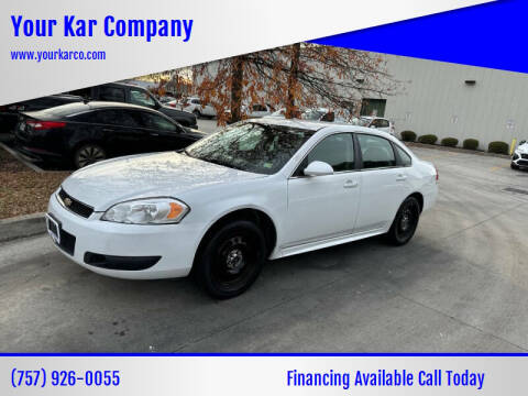 2014 Chevrolet Impala Limited for sale at Your Kar Company in Norfolk VA