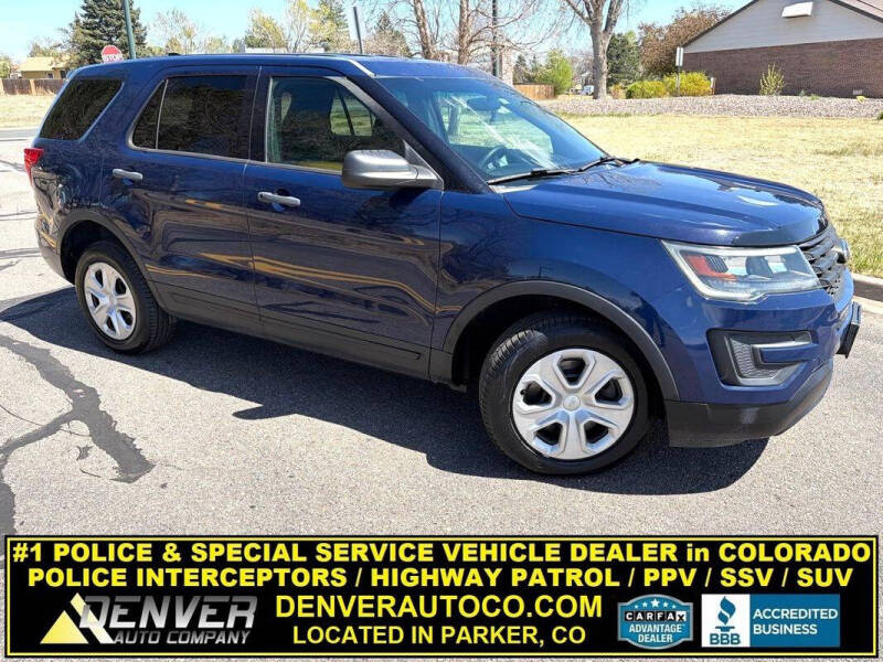 2016 Ford Explorer Police Interceptor Utility