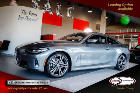 2021 BMW 4 Series for sale at Quality Auto Center in Springfield NJ