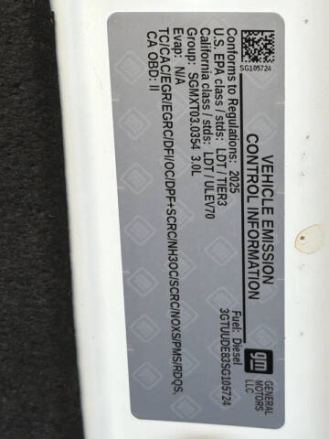 2025 GMC Sierra 1500