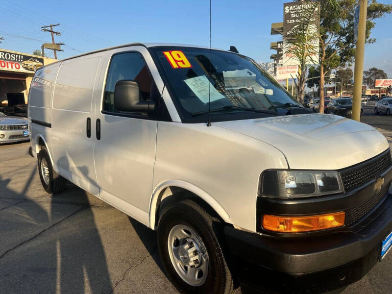 2019 Chevrolet Express for sale at Sanmiguel Motors in South Gate CA