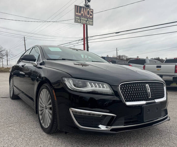 2017 Lincoln MKZ for sale at LLANOS AUTO SALES LLC in Dallas TX