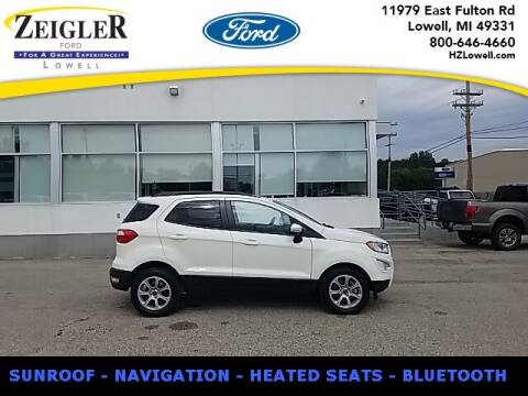 2020 Ford EcoSport for sale at Zeigler Ford of Plainwell- Jeff Bishop - Zeigler Ford of Lowell in Lowell MI