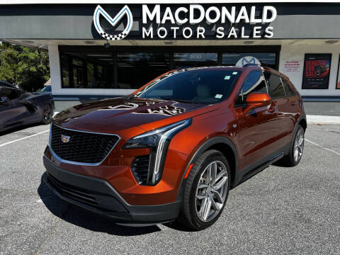 2019 Cadillac XT4 for sale at MacDonald Motor Sales in High Point NC