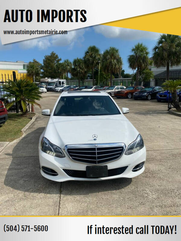 2015 Mercedes-Benz E-Class for sale at AUTO IMPORTS in Metairie LA