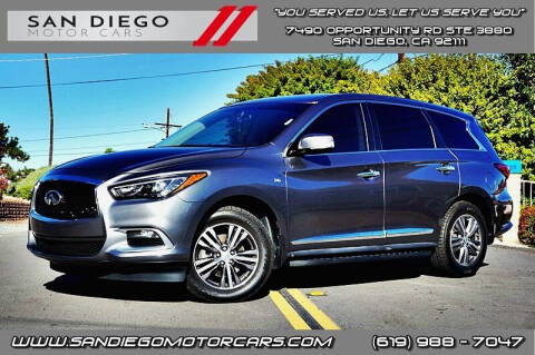 2016 Infiniti QX60 for sale at San Diego Motor Cars LLC in Spring Valley CA