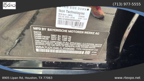 2020 BMW 7 Series 750i xDrive