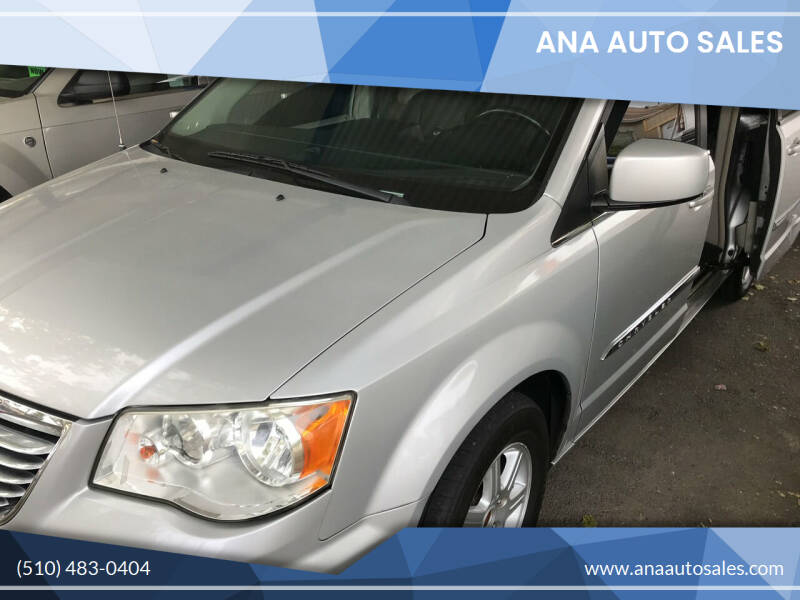 2012 Chrysler Town and Country for sale at ANA Auto Sales in San Leandro CA
