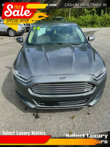 2014 Ford Fusion for sale at Select Luxury Motors in Cumming GA