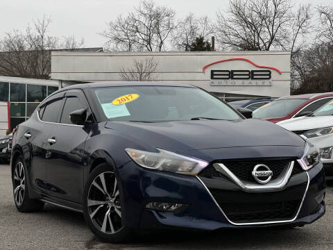 2017 Nissan Maxima for sale at BBB AUTO SALES in Nashville TN