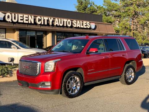 2015 GMC Yukon for sale at Queen City Auto Sales in Charlotte NC