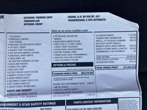 2012 Cadillac CTS-V