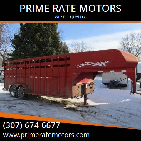 2006 HILLSBORO 20FT STOCK TRAILER for sale at PRIME RATE MOTORS in Sheridan WY