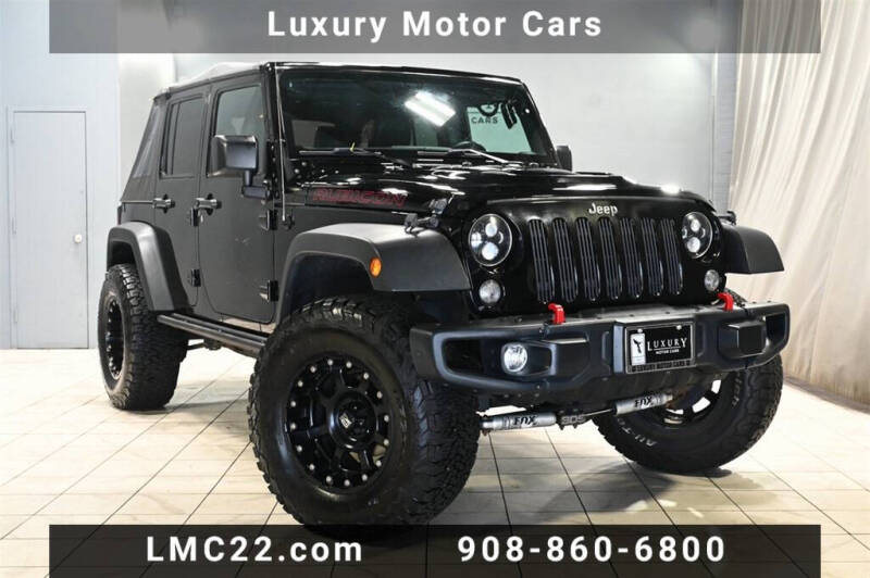 2016 Jeep Wrangler Unlimited for sale at Big Money Fins in Rahway NJ