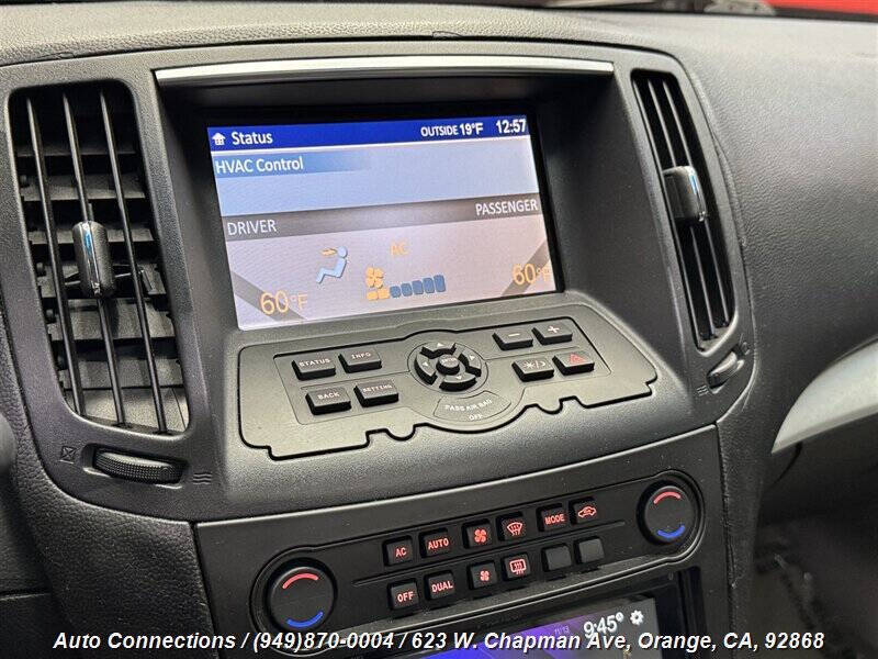 2009 Infiniti G37 Coupe Sport