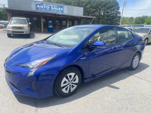 2017 Toyota Prius for sale at Greenbrier Auto Sales in Greenbrier AR