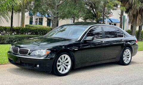 2008 BMW 7 Series for sale at VE Auto Gallery LLC in Lake Park FL