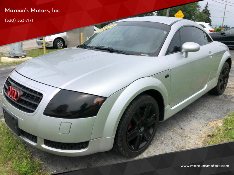 2004 Audi TT for sale at Maroun's Motors, Inc in Boardman OH
