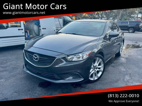 2016 Mazda MAZDA6 for sale at Giant Motor Cars in Tampa FL