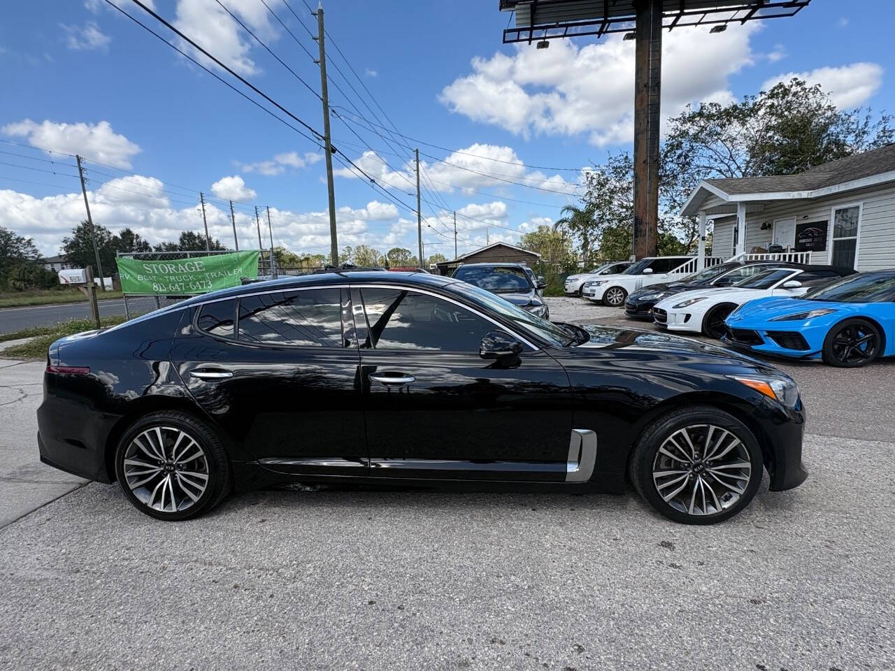 2019 Kia Stinger for sale at Hobgood Auto Sales in Land O Lakes, FL