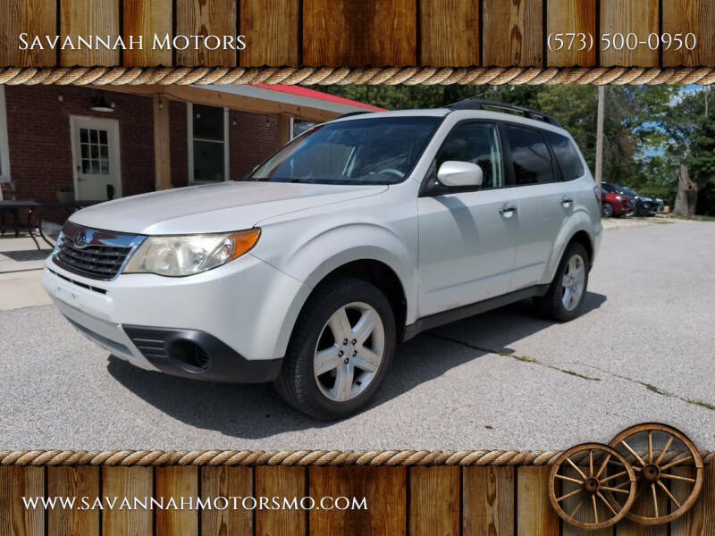 2010 Subaru Forester for sale at Savannah Motors in Whiteside MO