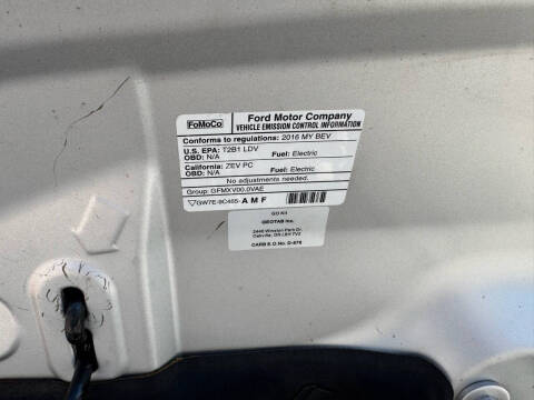 2016 Ford Focus Electric