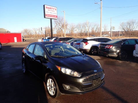 2015 Ford Fiesta for sale at Marty's Auto Sales in Savage MN