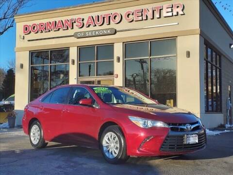 2017 Toyota Camry for sale at DORMANS AUTO CENTER OF SEEKONK in Seekonk MA