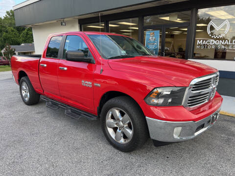 2014 RAM Ram Pickup 1500 for sale at MacDonald Motor Sales in High Point NC