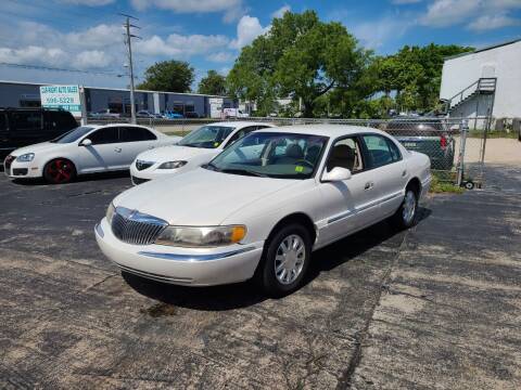 1999 Lincoln Continental for sale at CAR-RIGHT AUTO SALES INC in Naples FL