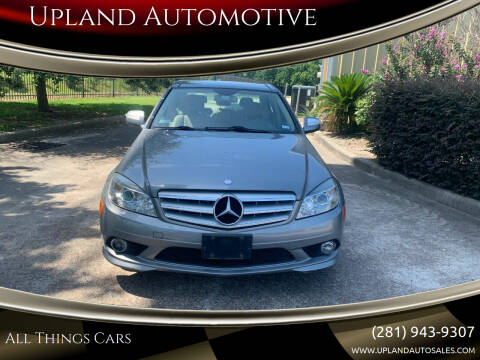 2009 Mercedes-Benz C-Class for sale at Upland Automotive in Houston TX