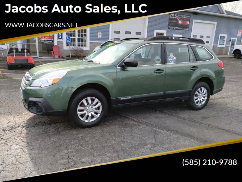 2013 Subaru Outback for sale at Jacobs Auto Sales, LLC in Spencerport NY