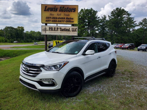 2017 Hyundai Santa Fe Sport for sale at Lewis Motors LLC in Deridder LA