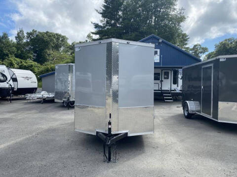 2024 J&C Trailers 6X12SA W/REAR RAMP DOOR for sale at Souza Wholesale Trailers LLC in Canterbury CT