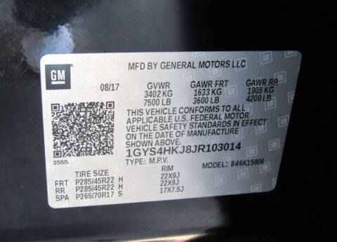 2018 Cadillac Escalade ESV Luxury