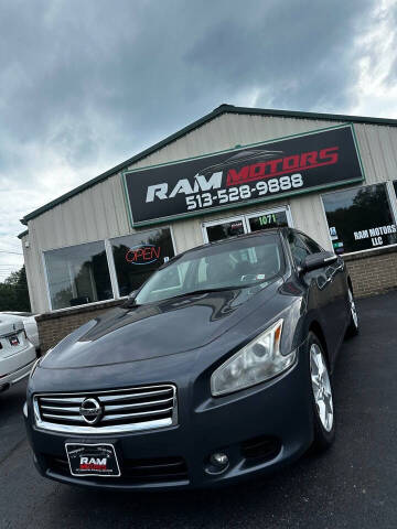 2012 Nissan Maxima for sale at RAM MOTORS in Cincinnati OH