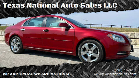 2012 Chevrolet Malibu for sale at Texas National Auto Sales LLC in San Antonio TX