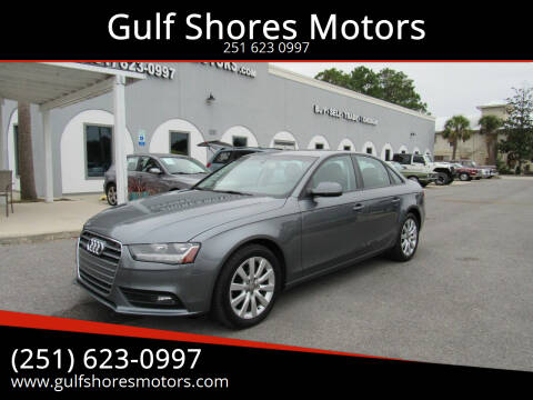 2014 Audi A4 for sale at Gulf Shores Motors in Gulf Shores AL