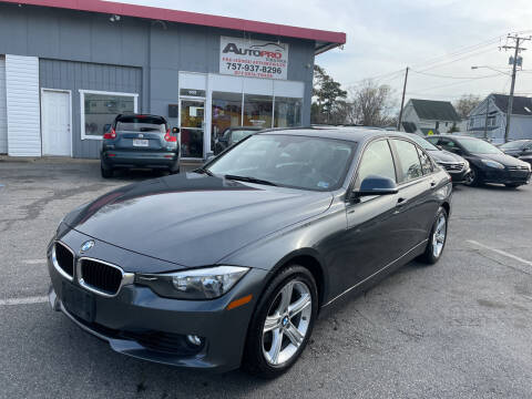 2013 BMW 3 Series for sale at AutoPro Virginia LLC in Virginia Beach VA