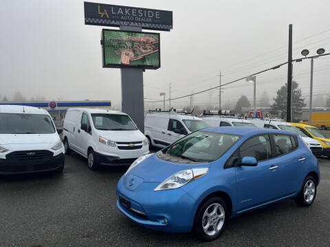 2013 Nissan LEAF for sale at Lakeside Auto in Lynnwood WA