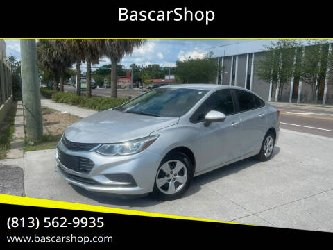 2018 Chevrolet Cruze for sale at BascarShop in Tampa FL