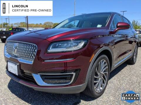 2019 Lincoln Nautilus for sale at Kindle Auto Plaza in Cape May Court House NJ
