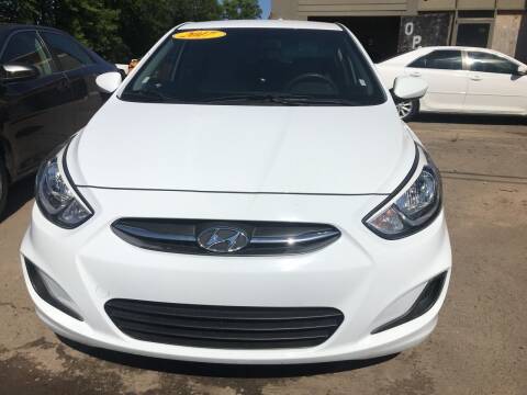 2017 Hyundai Accent for sale at BEST AUTO SALES in Russellville AR
