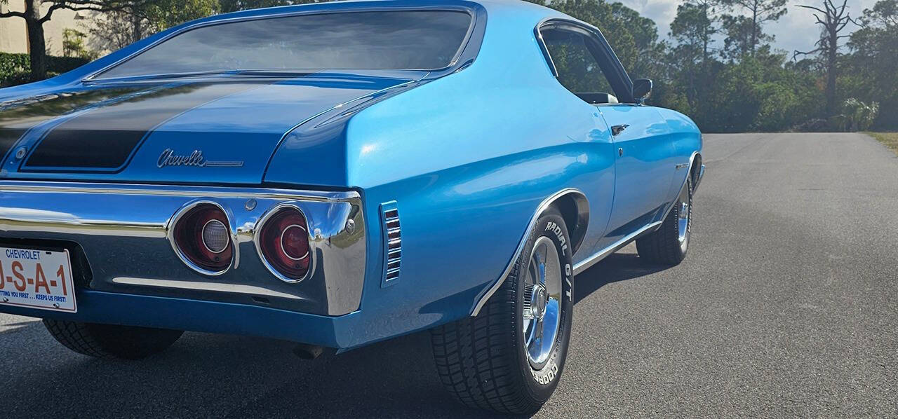 1972 Chevrolet Chevelle for sale at FLORIDA CORVETTE EXCHANGE LLC in Hudson, FL