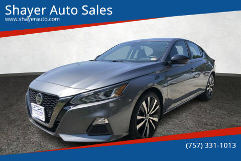 2020 Nissan Altima for sale at Shayer Auto Sales in Cape Charles VA
