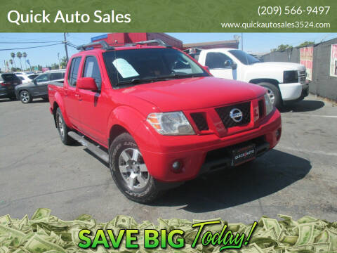 2011 Nissan Frontier for sale at Quick Auto Sales in Ceres CA