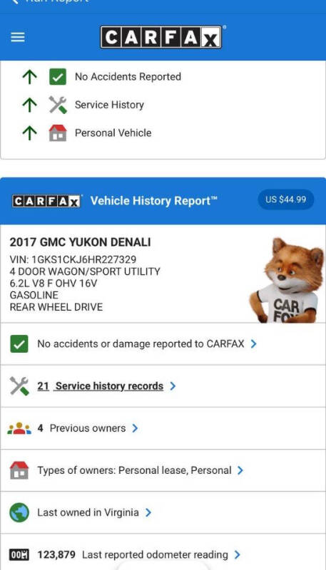 2017 GMC Yukon Denali